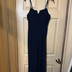 Formal Jumpsuit with Back Bow detail